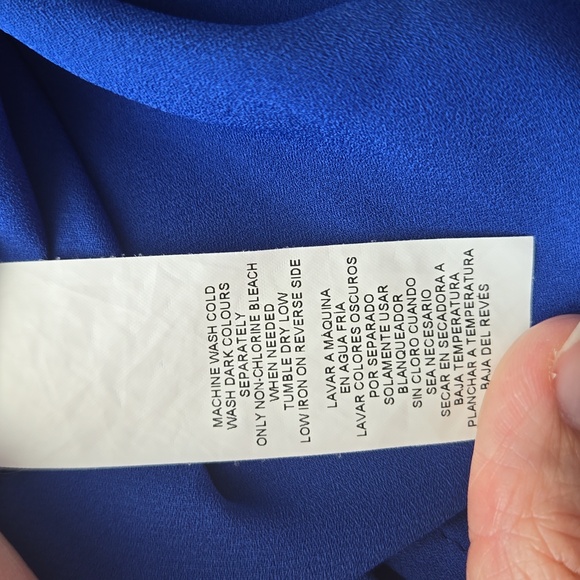 Flowy blue top - Picture 7 of 7